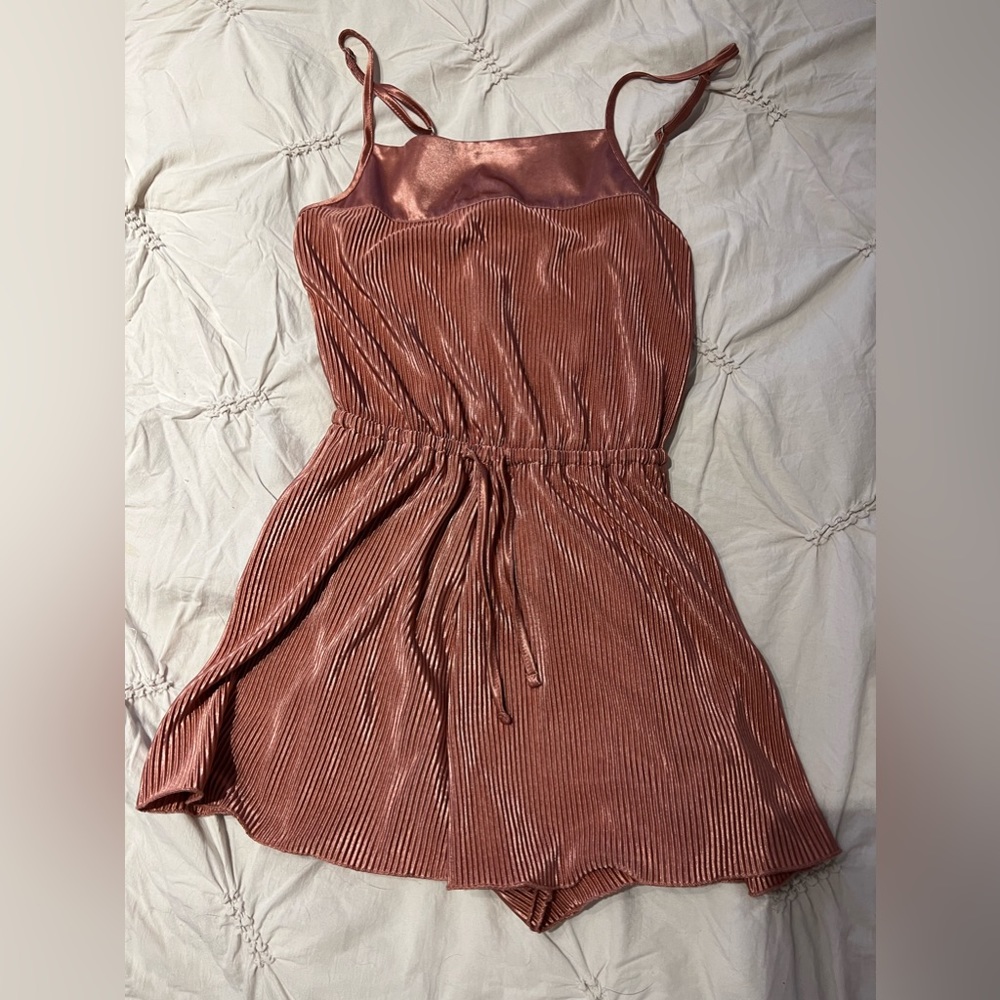 Urban Outfitters satin romper